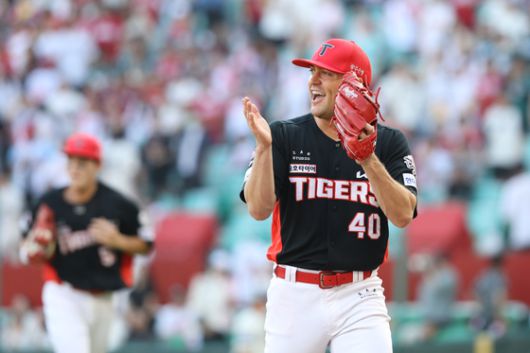 KIA 외국인 투수 제임스 네일. 사진 KIA 타이거즈