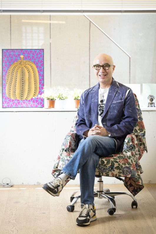 서울 이태원동 사무실에서 만난 홍석천 씨. 전민규 기자