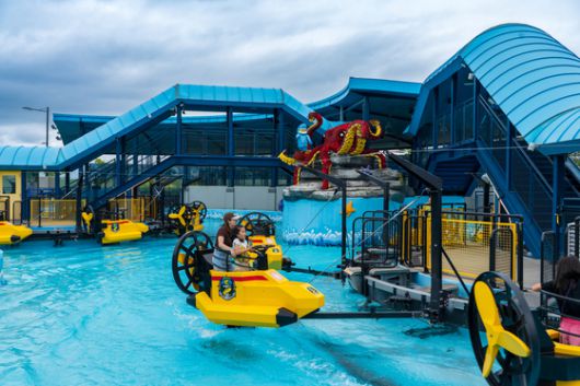 레고랜드의 워터 어트랙션 ‘웨이브 레이서’.