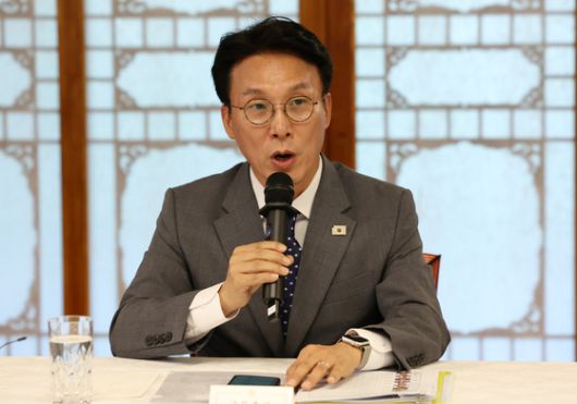 6일 오후 서울 종로구 삼청동 국무총리 공관에서 이재명 정부 첫 고위당정협의회에가 열리고 있다. 김성룡 기자