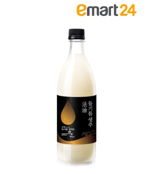 이마트24가 ‘윤서울’ 김도윤 셰프와 손잡고 고소한 향의 ‘들기름 생주’를 출시했다. 사진 이마트24