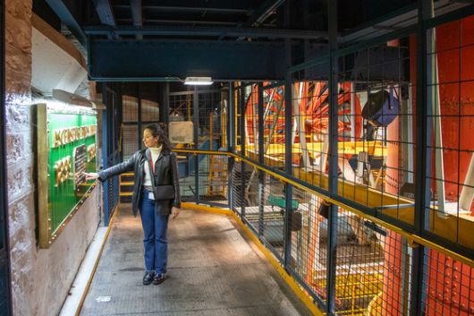 특별 방문 프로그램을 신청하면 가볼 수 있는 지하 기계실.