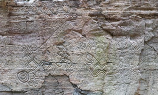 프랑스 파리에서 열리고 있는 제47차 세계유산위원회는 ‘반구천의 암각화(Petroglyphs along the Bangucheon Stream)’를 세계유산 목록에 등재하기로 최종 결정했다. 2010년 세계유산 잠정목록에 등재되고 15년 만의 결실이다. 사진은 울주 대곡리 반구대 암각화. 사진 국가유산청