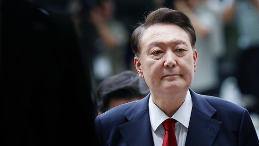 김병기 더불어민주당 대표 직무대행 겸 원내대표가 14일 오전 서울 여의도 국회에서 열린 최고위원회의에서 모두 발언을 하고 있다. 뉴스1