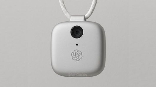 오픈 AI의 AI 기기 콘셉트 이미지. @BenGeskin
