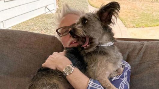 슈퍼독 크립토의 모델이 된 제임스 건 감독의 반려견 오즈. [사진 제임스 건 SNS]