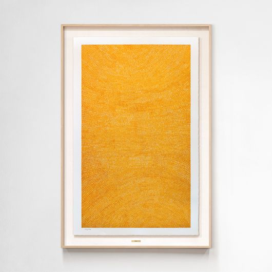 김환기의 '노란 점화 4-XI-71 #205_1971', 사진 출처 위아트