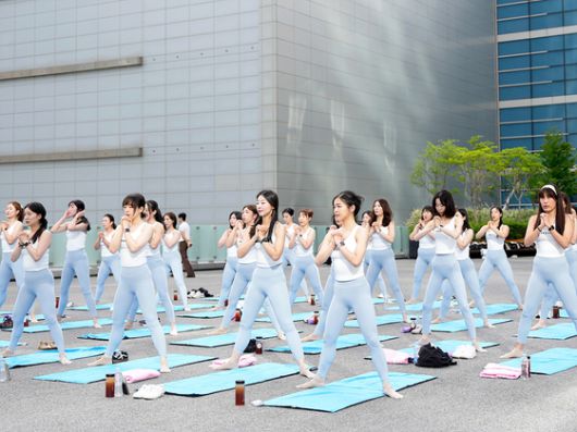 젝시믹스 요가 클래스 '어나더라벨'. 젝시믹스