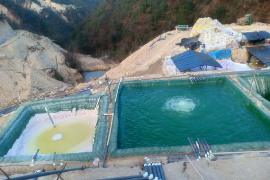 미얀마 카친주의 희토류 광산. 로이터=연합뉴스