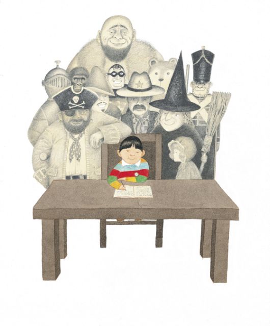 그림책 작가 앤서니 브라운 원화 작품 'My Brother'. 사진 아트센터 이다