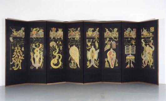 이피 작가의 '내 몸을 바꾸기 위한 신체 진열대'. 작가는 책에서 "여성의 몸에 대한 생각은 나의 회화의 계속되는 화두"라고 소개했다. 사진 이피 작가 홈페이지