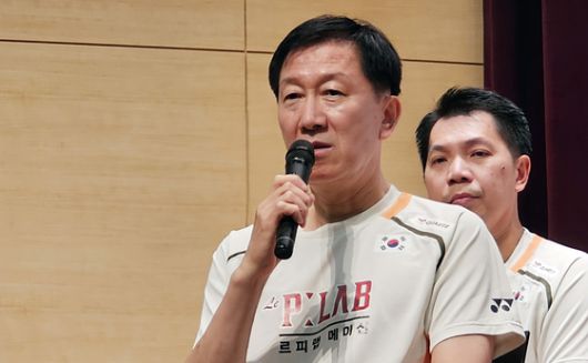 배드민턴대표팀 사령탑 박주봉 감독. 연합뉴스