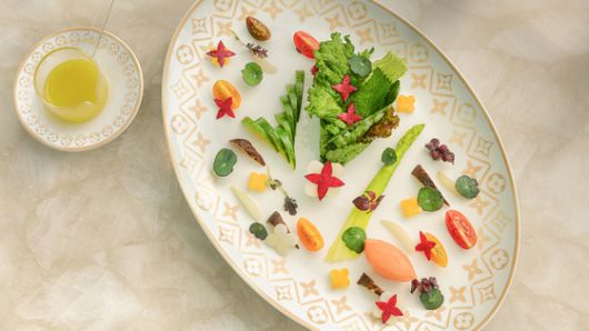 루이비통 레스토랑에서 판매하는 메뉴. [사진 루이비통]