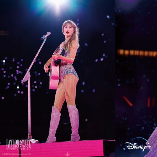 지난 15일 디즈니플러스가 공개한 테일러 스위프트의 콘서트 영화 ‘디 에라스 투어’. [사진 디즈니플러스]