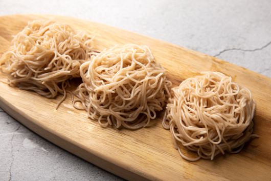 파로로 만든 면은 쫄깃하고 밀도있는 식감이 특징이다. 사진 그레인온