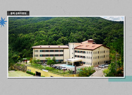 동백 성루카병원 전경. 그래픽 이나윤