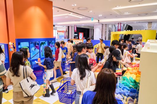 부산에서 열린 스크럽대디코리아 팝업에 몰려든 인파. 스크럽대디코리아