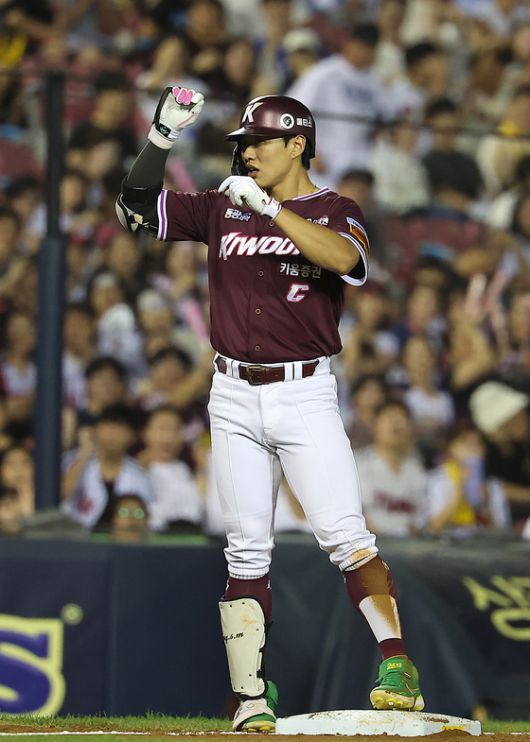 국내 선수로는 키움 송성문이 주목받는다. [뉴스1]