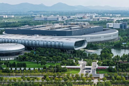 중국 장쑤성 난징에 위치한 TSMC 공장. AFP=연합뉴스