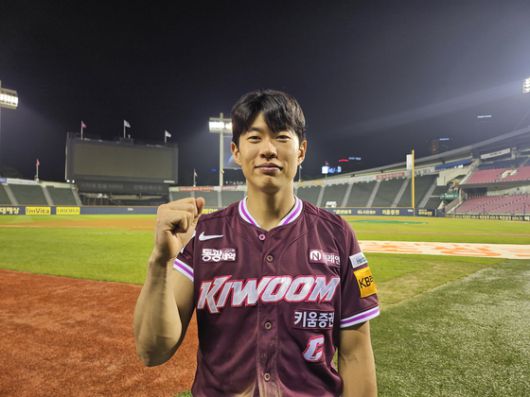 메이저리그 진출을 꾀하는 키움 송성문. 올 시즌 활약을 바탕으로 현지 시장의 평가를 받아보겠다는 각오다. 고봉준 기자