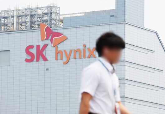 사진은 지난 7월 24일 경기도 이천시 SK하이닉스 본사 모습. 연합뉴스