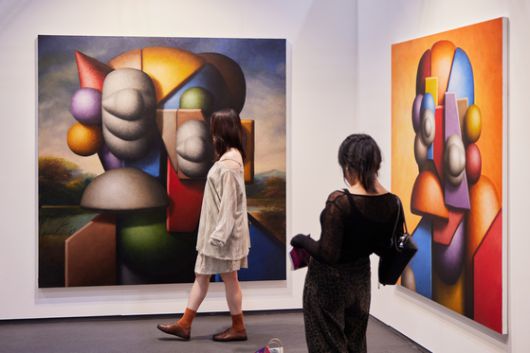 프리즈의 알베르츠 벤다 부스. [사진 프리즈]