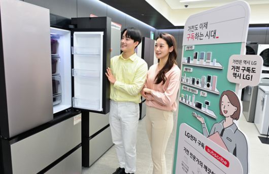 LG전자 베스트샵에서 구독으로 구매하는 고객은 10명 중 4명에 달한다.