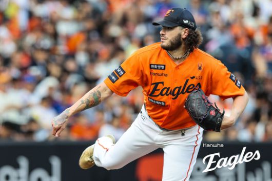 지난 13일 대전 키움전에서 패전 없이 17연승 행진을 달린 한화 코디 폰세. 사진 한화 이글스