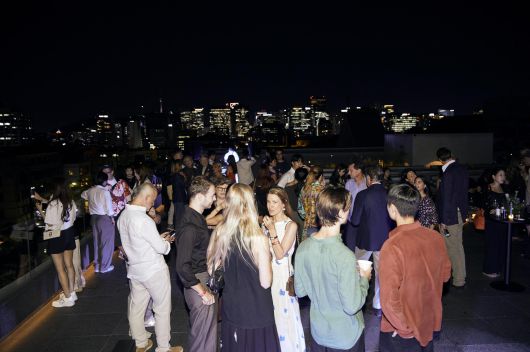 지난 4일 푸투라서울에서 열린 ‘프리즈 서울’ 축하 리셉션에 참석한 국내외 미술계 주요 인사들 (사진 제공=푸투라서울(Futura Seoul))