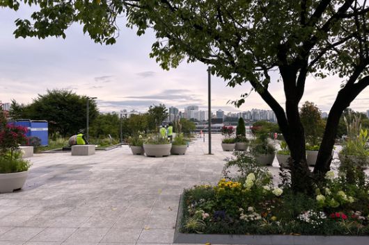 한강버스 공식 홈페이지는 여의도역에서 여의도선착장까지 연계버스를 잘못 안내하고 있다. 문희철 기자