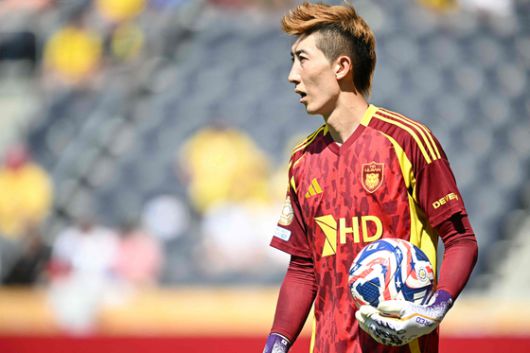 안양을 상대로 신들린 선방쇼를 펼친 조현우. AFP=연합뉴스