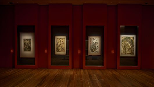 리움미술관 살성기획전 '까치 호랑이' 전시장 모습. [사진 리움미술관]