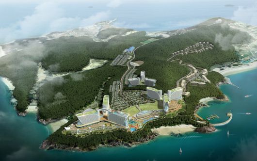 충남 보령시 원산도 개발 조감도. 보령시