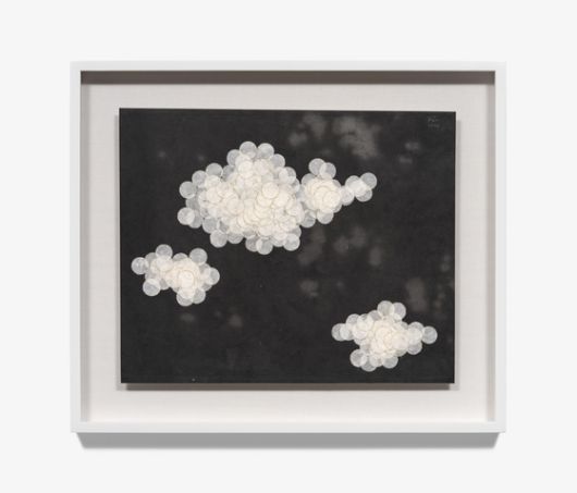김민정, ‘Clouds’, 한지에 혼합매체, 39.5x48㎝. [사진 갤러리현대]