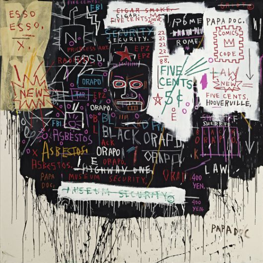 디터와 안나가 꼽은 ‘미술관 경비원(브로드웨이 멜트다운)’. [사진 바스키아 재단]