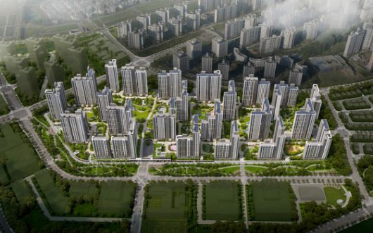 운정아이파크시티 조감도.