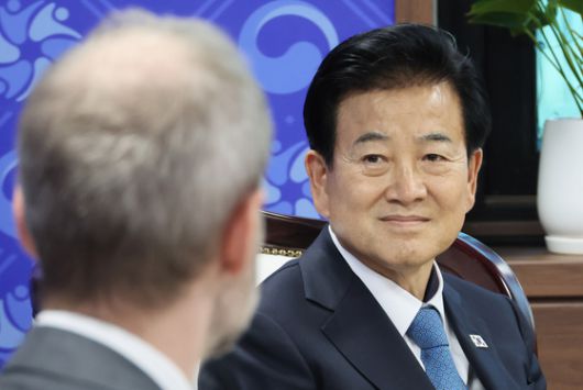 정동영 장관. 연합뉴스