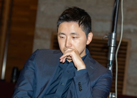 2014년 삼성화재배 챔피언 김지석 9단. 10일 열린 2025 삼성화재배 16강전에서 중국 롄샤오 9단을 꺾고 8강에 진출했다. 사진 한국기원