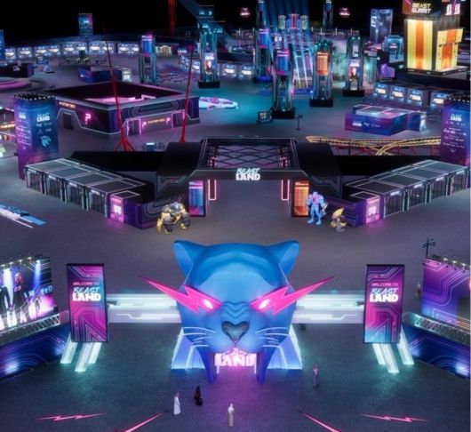 미스터비스트가 지난 6일 소셜미디어(SNS)로 소개한 테마파크 ‘비스트랜드’. 사진 엑스 캡처