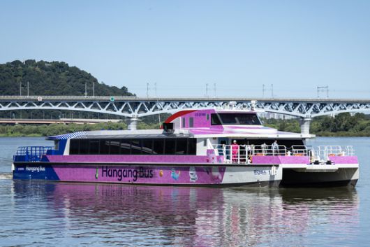 더불어민주당 박주민(가운데), 김영배(왼쪽 두 번째), 천준호(오른쪽 두 번째) 의원이 16일 서울 여의도 국회 소통관에서 반복되는 한강버스 사고 관련 오세훈 서울시장의 사과 및 한강버스 운항 전면 중단 촉구 기자회견을 하고 있다. 뉴스1