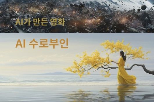 현대미술과 한국고전을 엮은 세계 최초 AI 영화 ‘AI 수로부인’. 사진 나라지식정보