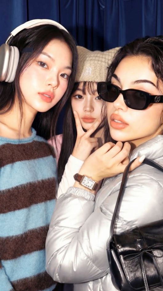 인사이터, 고브이알, 홍익대 산학협력단이 AI 기술로 만든 한복 입은 여인. [사진 인사이터]