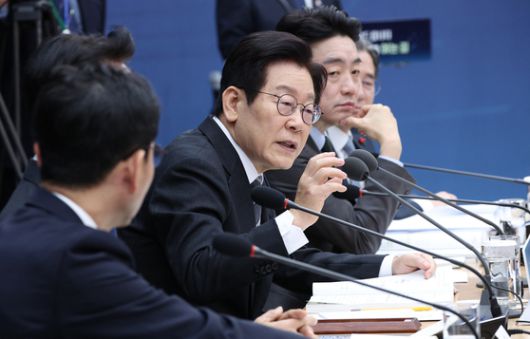 업무보고 모습. 대통령실사진기자단