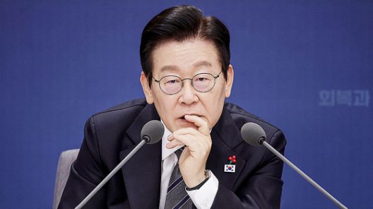 19일 정부서울청사 별관에서 이재명 대통령이 참석한 금융위원회·공정거래위원회 업무보고가 진행되고 있다. 연합뉴스