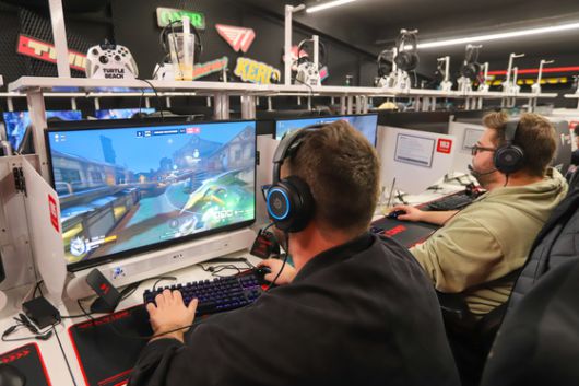 홍대 앞 PC방에는 외국인 관광객이 유독 많다. 최승표 기자