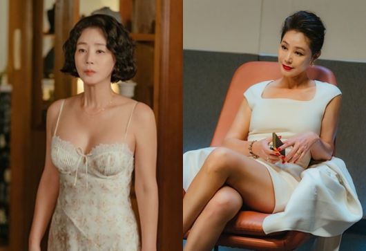 화제가 된 슬립신과 샤론스톤 패러디 장면. 사진 ㅣJTBC