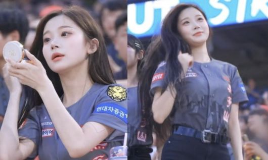 치러이더 이주은. 사진ㅣ‘삐끼삐끼’ 영상 캡처