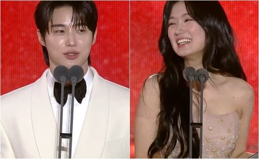 변우석, 김혜윤. 사진ㅣ‘백상예술대상’ 방송 캡처