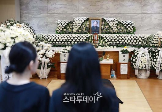 故 이상용 빈소. <사진공동취재단>