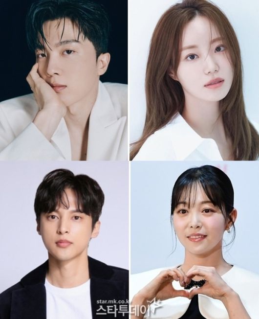 적재·허송연 커플, 윤선우·김가은 커플. 사진ㅣ스타투데이DB, 어비스 컴퍼니, 허송연 SNS 캡처